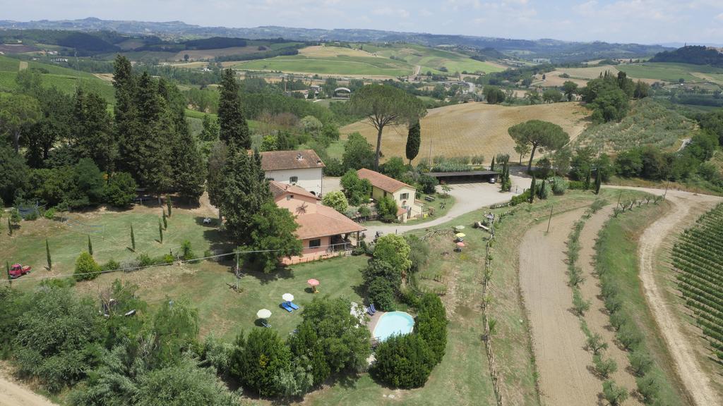 Agriturismo Podere Poggio Ai Cieli 圣吉米纳诺 外观 照片